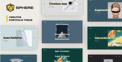 Sphere creative portfolio theme codermarket.png