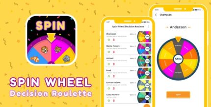 Spin wheel decision roulette with admob ads android codermarket.jpg