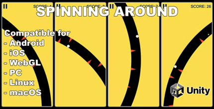 Spinning around unity game hyper casual game for android and ios .png