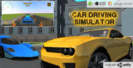 Sports car driving school simulator unity3d android ios codermarket.png