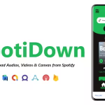 Spotidown spotify audios videos canvas downloader admob fan applovin .png