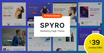 Spyro marketing landing page wordpress theme codermarket.png