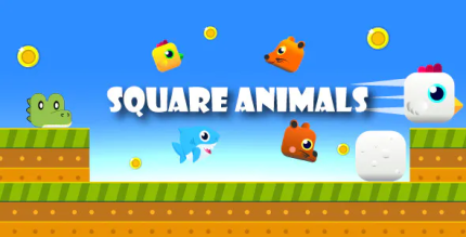 Square animals unity casual complete project for android and ios codermarket.png