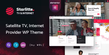 Starlitte tv internet provider wordpress theme codermarket.png