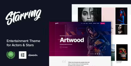 Starring entertainment theme for actors stars codermarket.png