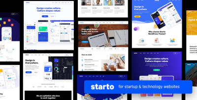 Starto saas software startup wordpress codermarket.png