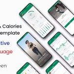Step counter and calories tracker app template in react native stepup .png