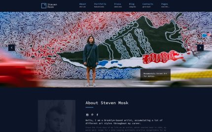 Steven mosk modern artist personal portfolio wordpress theme.jpg