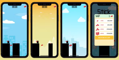 Stick hero ios game spritekit swift 5 codermarket.png