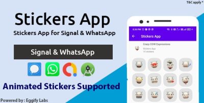 Stickerfy the ultimate stickers app for signal whatsapp with admob.jpeg