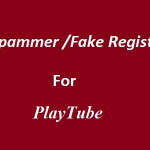 Stop spammer fake registrations for playttube codermarket.png