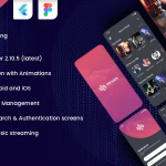 Stream flutter music player app ui template codermarket.png