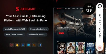 Streamit laravel movie tv show video streaming platform with laravel with.jpg