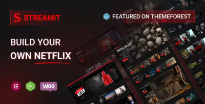 Streamit wp video streaming wordpress theme codermarket.png