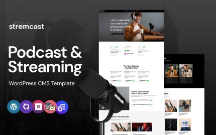 Stremcast podcast fm radio and streaming multipurpose wordpress elementor.jpg