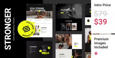 Stronger gym and fitness theme codermarket.png