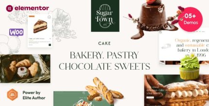 Sugartown bakery pastry chocolate sweets wordpress theme codermarket.jpg