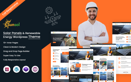 Sunsol solar panels renewable energy wordpress theme.png