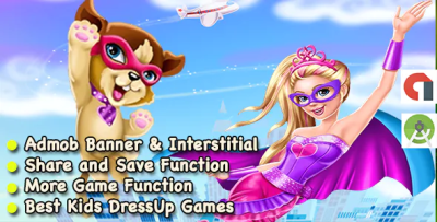 Super girl dress up game for kids android ready for publish codermarket.png