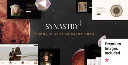 Synastry astrology and horoscope theme codermarket.png