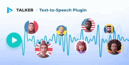 Talker page to speech plugin for wordpress codermarket.png