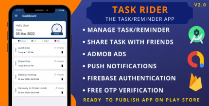 Task rider app the task reminder manager android app codermarket.png