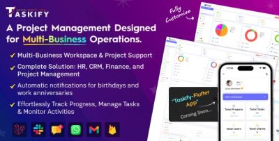 Taskify project management task management productivity tool codermarket.jpg