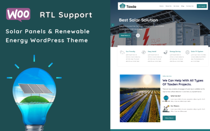 Taxde solar panels renewable energy wordpress theme.png