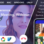 Teammeet video conference online live meeting webinar app bundle web .png