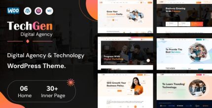 Techgen digital agency technology wordpress theme codermarket.jpg