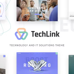 Techlink technology and it solutions theme codermarket.png