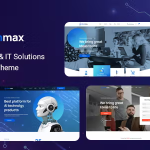 Techmax it solutions technology wordpress theme codermarket.png