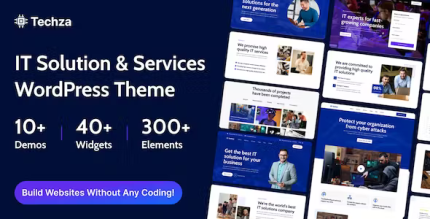 Techza it solutions technology wordpress theme codermarket.png