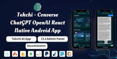 Tekchi converse chatgpt openai react native android app codermarket.jpeg