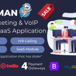 Teleman telemarketing voip service saas application codermarket.png