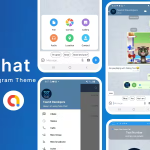 Telex chat android chatting app with groups and voice video calls .png