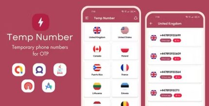 Temp number temporary phone numbers app with admob ads codermarket.jpg