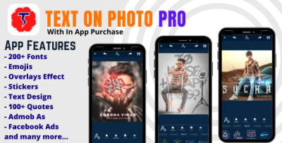 Text on photo editor pro 2021 codermarket.png