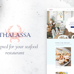 Thalassa seafood restaurant theme codermarket.png