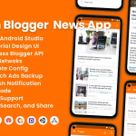 The news premium blogger news app android flutter codermarket.png
