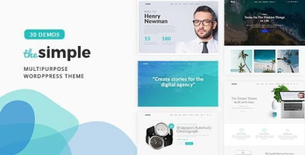 The simple business wordpress theme codermarket.png
