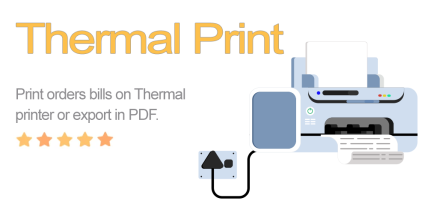 Thermal print plugin for qr saas and whatsapp food codermarket.png