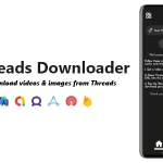 Threads downloader videos images audios downloader admob fan .png