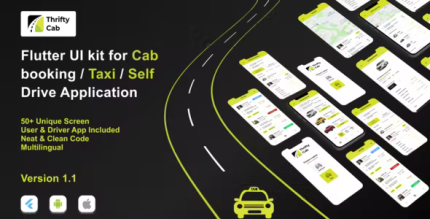 Thrifty cab flutter ui kit for cab booking taxi and self drive car renting.png