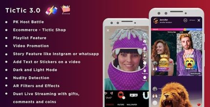Tictic android media app for creating and sharing short videos codermarket.jpg