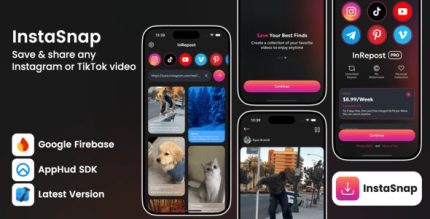 Tiktok ig shorts saver ios app source code codermarket.jpg
