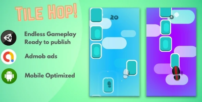 Tile hop unity game source code codermarket.png