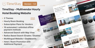 Timestay multivendor hourly hotel booking laravel website saas codermarket.jpg