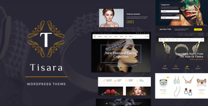 Tisara jewelry woocommerce theme codermarket.png