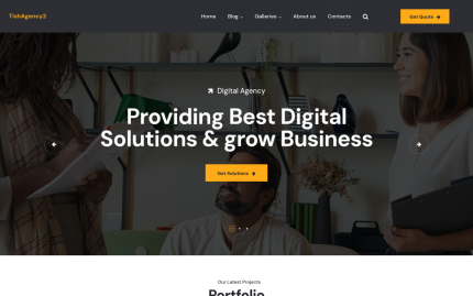 Tishagency2 digital agency wordpress theme.png